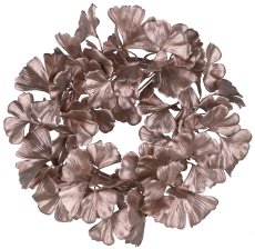 Gingko wreath, 33cm, rose gold