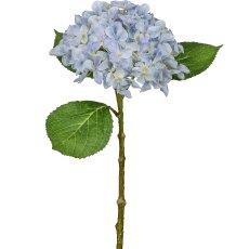 Hydrangea, 48cm, light blue