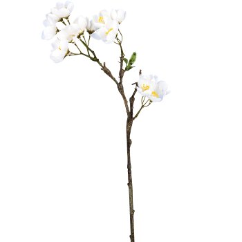 Apfelblütenzweig, 60cm, weiß