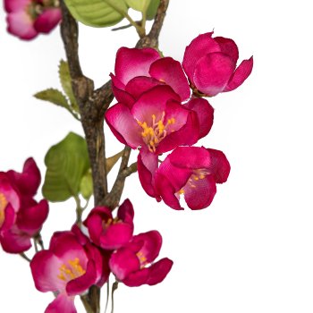Apfelblütenzweig, 83cm, pink