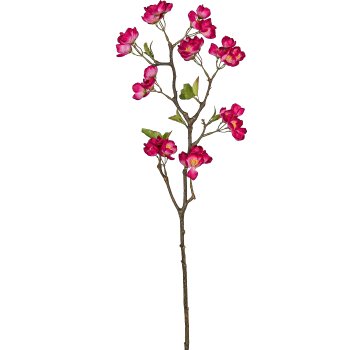 Apfelblütenzweig, 83cm, pink