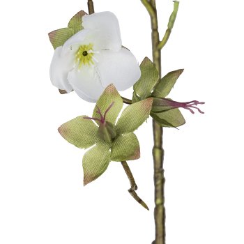 Vincazweig, 81cm, weiß