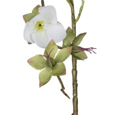 Vincazweig, 81cm, weiß