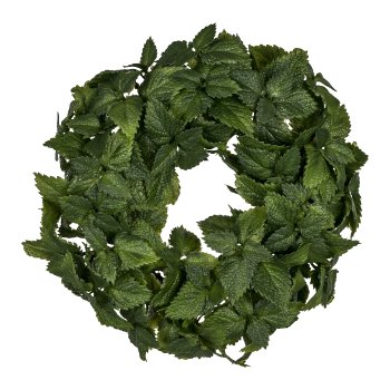 Mint wreath, 19cm, green