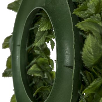 Mint wreath, 28cm, green