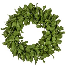 Stevia wreath, 34cm, green