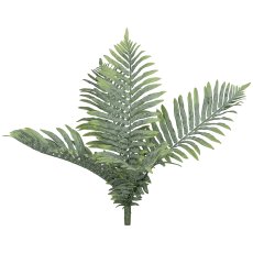 Fern bush, 52cm, grey