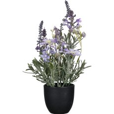 Flower pot mix, 14x14x30cm, lilac