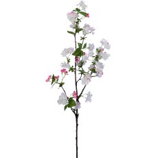 Apple blossom branch, 94cm, pale pink