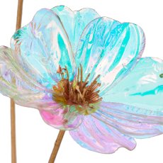 Cosmea branch, 63cm, transparent