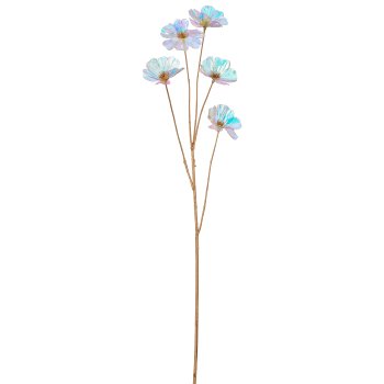Cosmea branch, 63cm, transparent