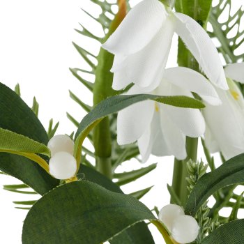 Bouquet with snowdrops, 30cm, white
