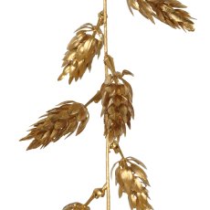 Hopfengirlande, 191cm, gold