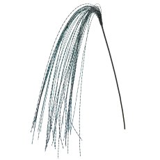 Lamettazweig, 139cm, schwarz