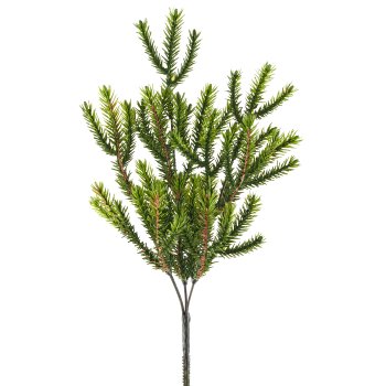 Minifichtenzweig x3, 35cm, grün
