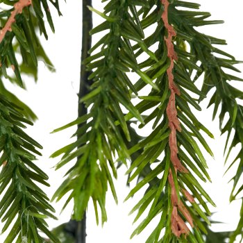 Mini spruce garland, 194cm, green
