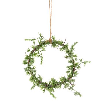 Zedernring geeist, 18cm, grün