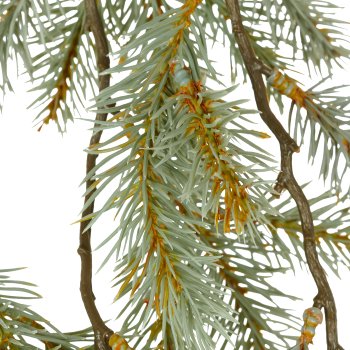 Blue spruce pendant, 125cm, grey