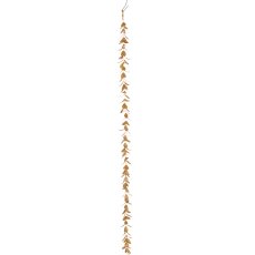 Ruscus garland, 135cm, gold