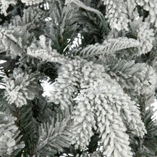 Nordmann fir SNOWY, 180cm, snowed, 943 tips, 250 LED, flame retardant