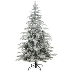Nordmanntanne SNOWY, 180cm beschneit, 943 Tips, 250 LED, schwer entflammbar