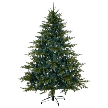 Blaufichte RESI, 150cm, 1338 Tips, 180 LED, outdoor Stecker, schwer entflammbar