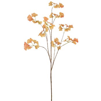 Gingko branch, 126cm, orange
