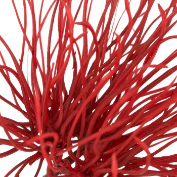 Distelzweig x3, 97cm, rot