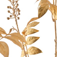 Ebereschenzweig, 89cm, gold