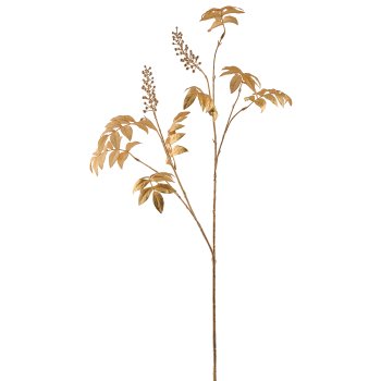 Ebereschenzweig, 89cm, gold