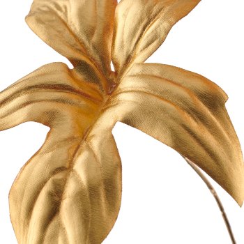 Syngonium leaf branch, 71cm, gold