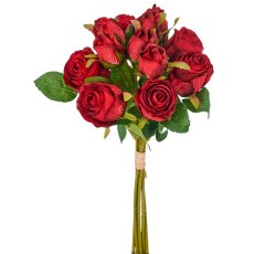 Rose bunch x12, 35cm, red
