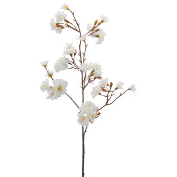 Kirschblütenzweig, 80cm, weiß