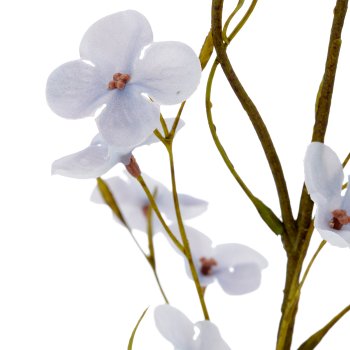 Cornuszweig, 111cm, hellblau, Real Touch