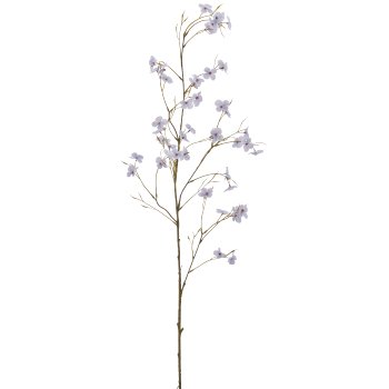 Cornuszweig, 111cm, hellblau, Real Touch