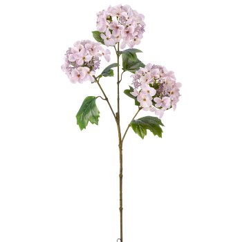Schneeballzweig x3, 82cm, helllila, Real Touch