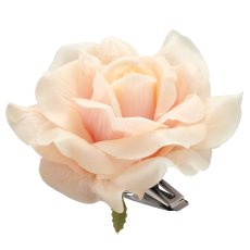 Rosenclip, 14x14x8cm, apricot, Real Touch