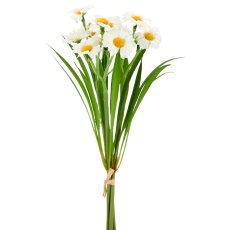 Gänseblümchen x3, 26cm, weiß
