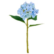 Hydrangea x1, 33cm, blue, Real Touch