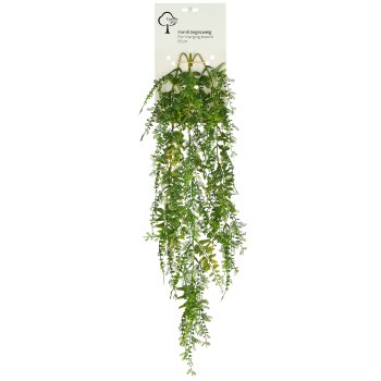 Farnhängezweig mit Karte, 85cm, grün