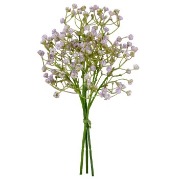 Leinkrautsträußchen x3, 27cm, lila