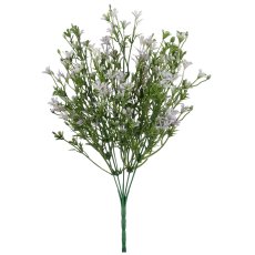 Wachsblumenbusch x5, 36cm, hellblau
