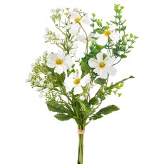 Cosmeamixstrauß x4, 55cm, weiß