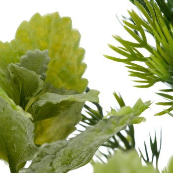 Bouquet of accessories x3, 73cm, green