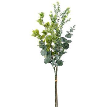 Bouquet of accessories x3, 73cm, green
