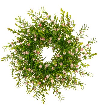 Lobelienkranz, 30x30x7cm, rosa