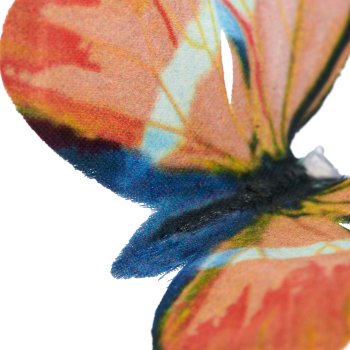Schmetterlingszweig x3, 58cm, orange