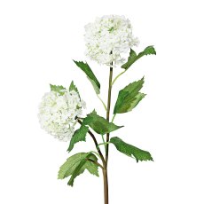 Snowball Branch, 49 cm, White