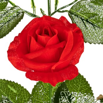 Rosengirlande, 175cm, rot