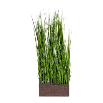 Grass Room Divider, Approx. 85cm, green, In Plastic Box 13x30,5x10cm